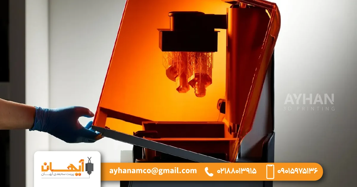 پرینت سه بعدی استریولیتوگرافی (SLA) هیدروژلها پرینت سه بعدی استریولیتوگرافی (SLA) هیدروژلها