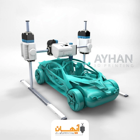 پرینت سه بعدی در صنعت خودروسازی | تحولی جدید در تولید خودرو