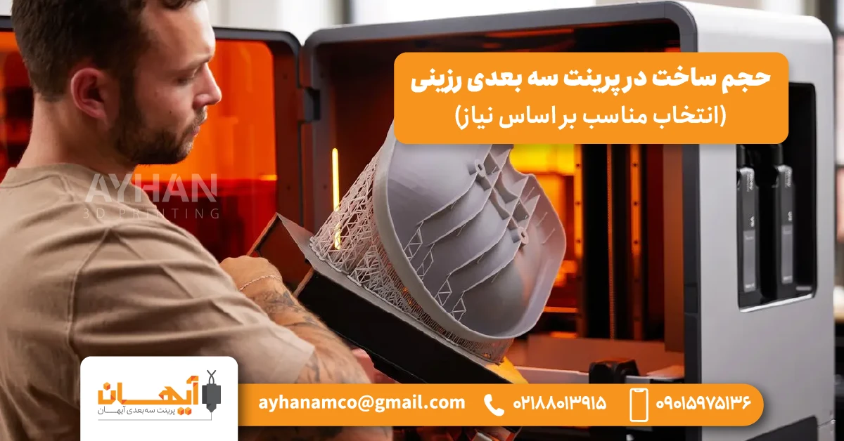 🟠 حجم ساخت در پرینت سه بعدی رزینی (انتخاب مناسب بر اساس نیاز) 🟠 حجم ساخت در پرینت سه بعدی رزینی (انتخاب مناسب بر اساس نیاز)